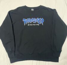 Thrasher black jumper for sale  WILMSLOW