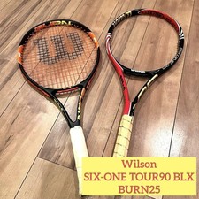 Conjunto de pares de raquete de tênis Wilson SIX-ONE TOUR 90 BLX 27" usada comprar usado Conjunto de pares de raquete de tênis Wilson SIX-ONE TOUR 90 BLX 27" usada comprar usado  Enviando para Brazil
