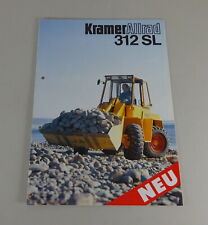 Prospekt broschüre kramer gebraucht kaufen  Jever