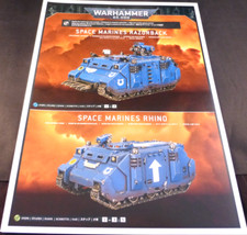 Peças e acessórios para tanques Rhino Razorback - Modelos Warhammer 40K Space Marines comprar usado  Enviando para Brazil