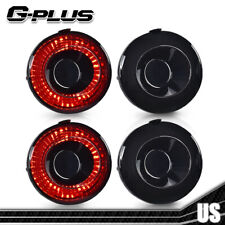 4 peças lanternas traseiras de LED lâmpadas de freio adequadas para 05-13 Chevrolet Corvette C6 Coupe preto comprar usado  Enviando para Brazil