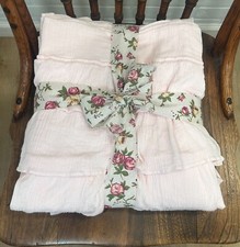 Cortinas de babados Simply Shabby Chic - Conjunto de 2 - Cottagecore romântico gasto comprar usado  Enviando para Brazil