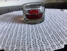 Teelicht glas unten gebraucht kaufen  Deutschland
