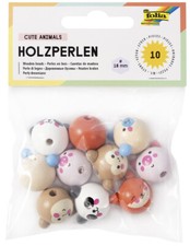 Folia holzperlen cute gebraucht kaufen  Mantel