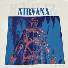Camiseta Vintage 1993 Nirvana Sliver Tamanho L Band Tour Anos 90 Ponto Único REIMPRESSÃO comprar usado  Enviando para Brazil