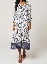 Monsoon white navy for sale  CHIGWELL