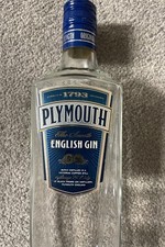 Plymouth gin empty for sale  PETERBOROUGH