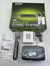 Novo sistema vocal Shure BLX24/PG58 com receptor sem fio BLX4 e transmissão portátil comprar usado  Enviando para Brazil