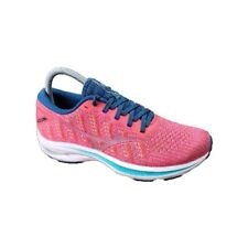 Tênis de corrida Mizuno Wave Rider 25 rosa azul feminino tamanho 8 malha onda comprar usado  Enviando para Brazil