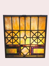 Vitral antigo geométrico estúdio americano comprar usado  Enviando para Brazil