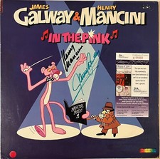 Usado, James Galway Henry Mancini In the Pink Auto Signed Vinyl Record Pink Panther! comprar usado  Enviando para Brazil