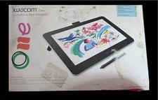 Tableta de Dibujo Digital Wacom One 13.3" Pantalla Cables y Pluma Incluidos. segunda mano  Embacar hacia Mexico