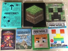 Minecraft book bundle for sale  PURLEY