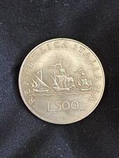 500 lire 1957 usato  Italia
