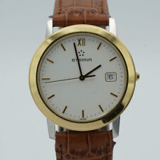 Relógio masculino Eterna KonTiki 60 quartzo 36 mm aço/ouro vintage bom estado 2 comprar usado  Enviando para Brazil