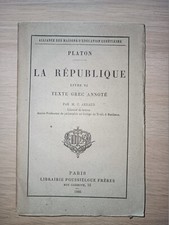 République livre platon d'occasion  Biscarrosse