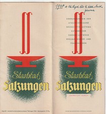 Salzungen prospekt alt gebraucht kaufen  Döbeln