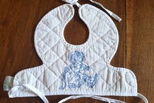 White embroidered blue d'occasion  Expédié en Belgium