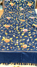 Dark blue wool for sale  STROUD