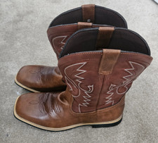 Cowboy boots brown for sale  STANFORD-LE-HOPE