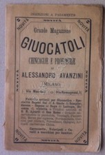 Libretto inserzioni 1885 usato  Milano