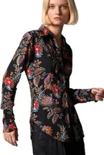 Blusa Equipment Bailey Top S 4 Para Mujer Buttondown Floral Manga Larga NUEVA 41293 segunda mano  Embacar hacia Mexico