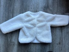 White faux fur for sale  HAVERHILL