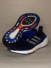 Zapatos para correr Adidas UltraBoost 22 para hombre azul solar/plateado talla 8 GX6642 segunda mano  Embacar hacia Argentina