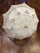Vintage parasol embroidered d'occasion  Expédié en Belgium