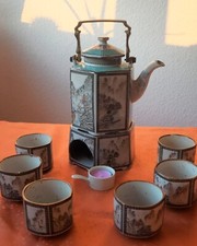 Teeservice japanischen motiven gebraucht kaufen  Essen