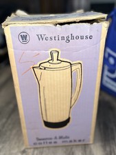 Cafeteira Westinghouse Immerse-a-matic Percolator aço inoxidável com caixa vintage comprar usado  Enviando para Brazil