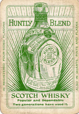 AMPLO RARO VINTAGE "Whisky - Huntly Blend (Green Card)" ÚNICO cartão de jogo comprar usado  Enviando para Brazil
