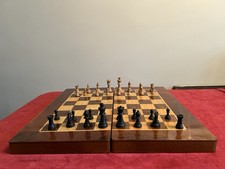 Solid wood chess for sale  LISKEARD