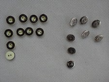 Kleine trachtenknöpfe silber gebraucht kaufen  Braunschweig