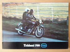 Triumph prospekt 1972 gebraucht kaufen  Wiesloch