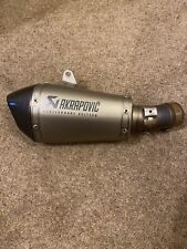 Akrapovic exhaust end for sale  HULL