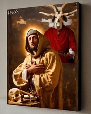Quadro san francesco usato  Italia