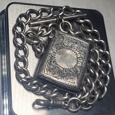 Antique silver pocket for sale  LONDON