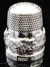 Sterling silver thimble for sale  FALKIRK