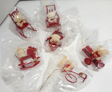 Vintage set ornaments for sale  Fort Ann