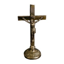 Metal crucifix jesus for sale  LUTON