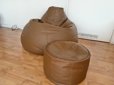 Real leather large for sale  LONDON