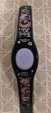 Używany, Disney Magic Band EPCOT FESTIVAL OF THE ARTS 2023, MagicBand, Figment, Bez pudełka na sprzedaż  Wysyłka do Poland