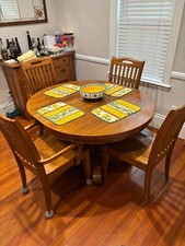 Antique oak table for sale  Auburndale