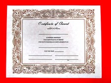 Certificate award lot for sale  Silver Spring