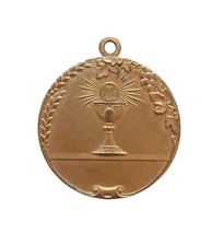 Medaglia religiosa votiva usato  Roma