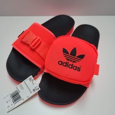 Usado, Chinelos Adidas Originals Pouchylette Slides Feminino EUA Tamanho 9 Novo GY1009 RAROS comprar usado  Enviando para Brazil