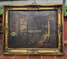 Antico dipinto olio usato  Milano