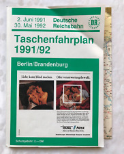 Deutsche reichsbahn fahrplan gebraucht kaufen  Eichwalde