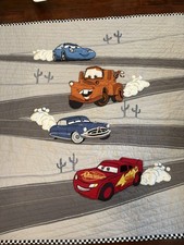 Usado, Colcha Pottery Barn Kids Disney Cars McQueen completa/queen 86"x86" comprar usado  Enviando para Brazil